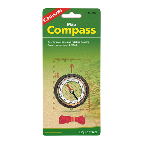 COGHLANS 8162 MAP COMPASS CP6