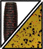 YAMAMOTO 9710208 HULA GRUB CP6