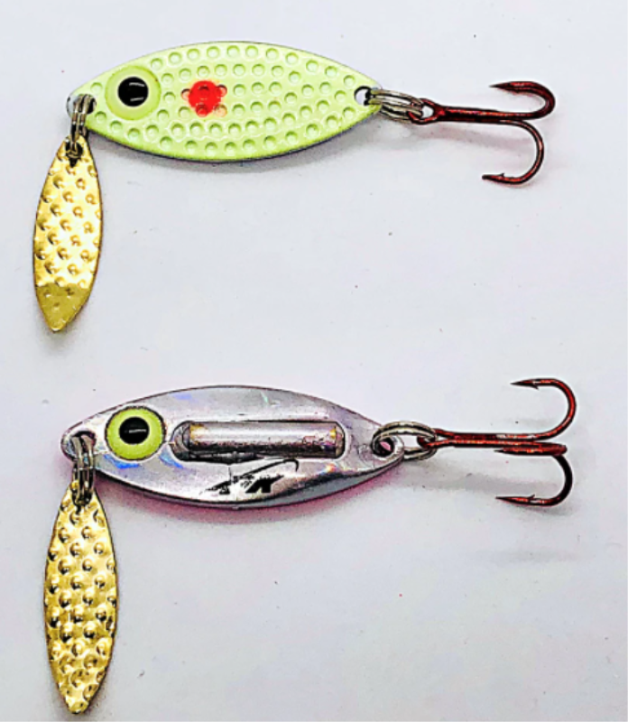 PK LURES PKRS6WH SPOON CP6