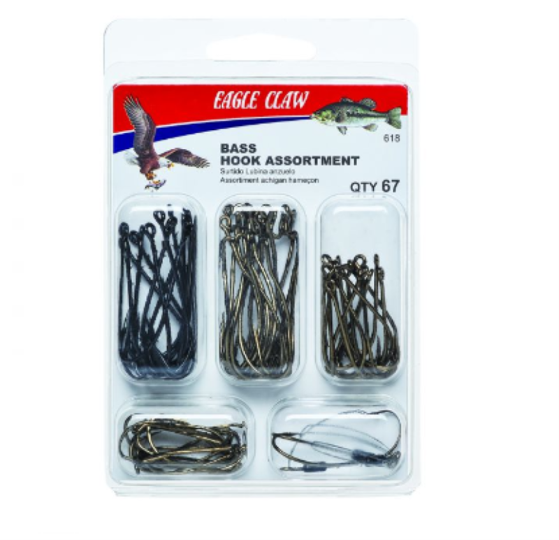 EAGLE CLAW 618H HOOK ASST CP3